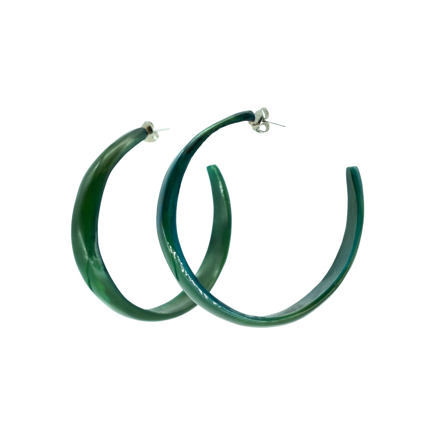 Boucles créoles ouvertes larges SAVANNAH