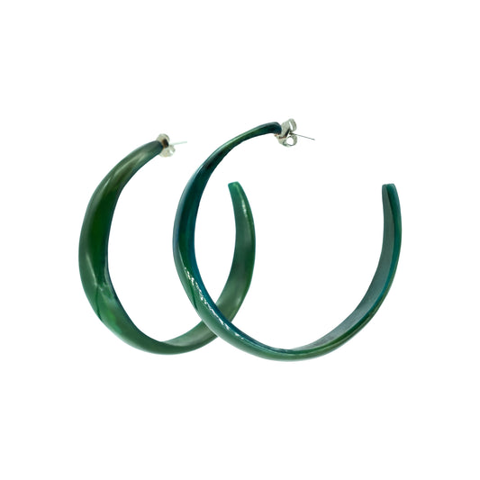 Boucles créoles ouvertes larges SAVANNAH