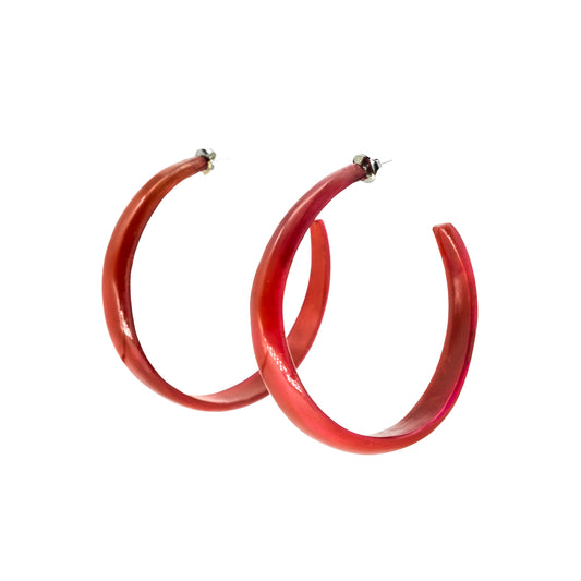 Boucles créoles ouvertes larges SAVANNAH