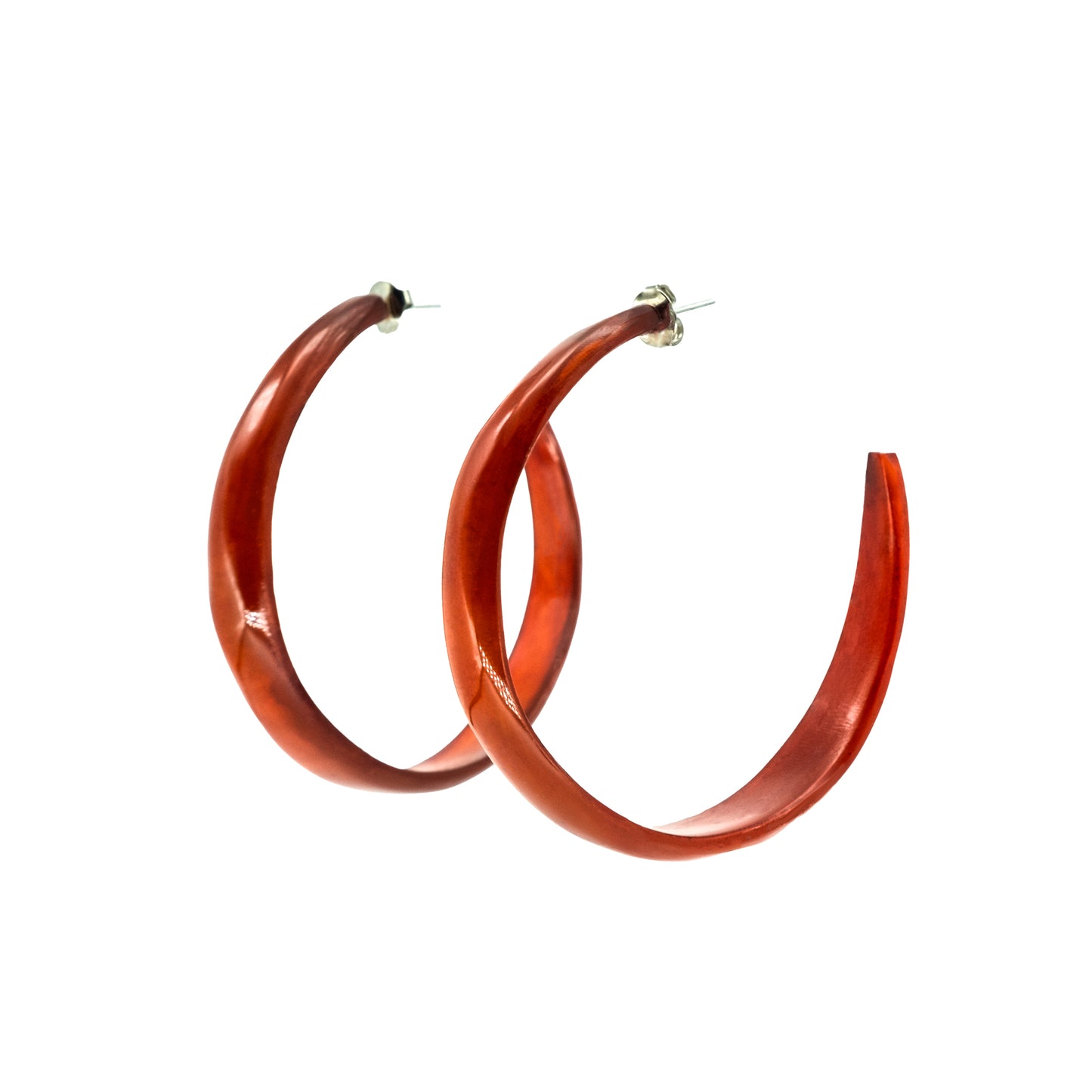 Boucles créoles ouvertes larges SAVANNAH