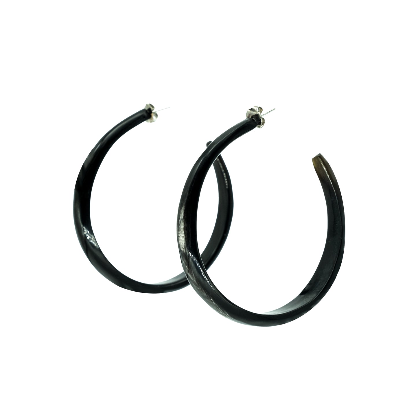 Boucles créoles ouvertes larges SAVANNAH