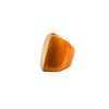 Bague corne triangulaire unie ATSINA