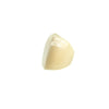 Bague corne triangulaire unie ATSINA