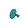 Bague corne disque unie DIANA