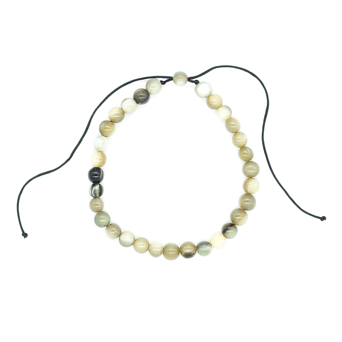 Collier corne perle ZOTO