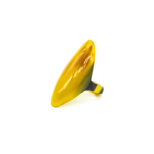 Bague corne griffe unie MELAKY