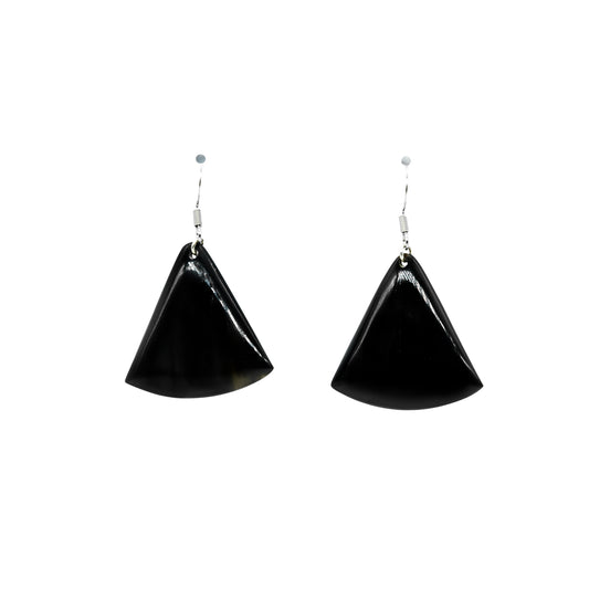 Boucles triangle base arrondie double TANY