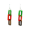 Boucles triple rectangles RIVOTRA