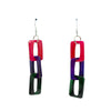 Boucles triple rectangles RIVOTRA