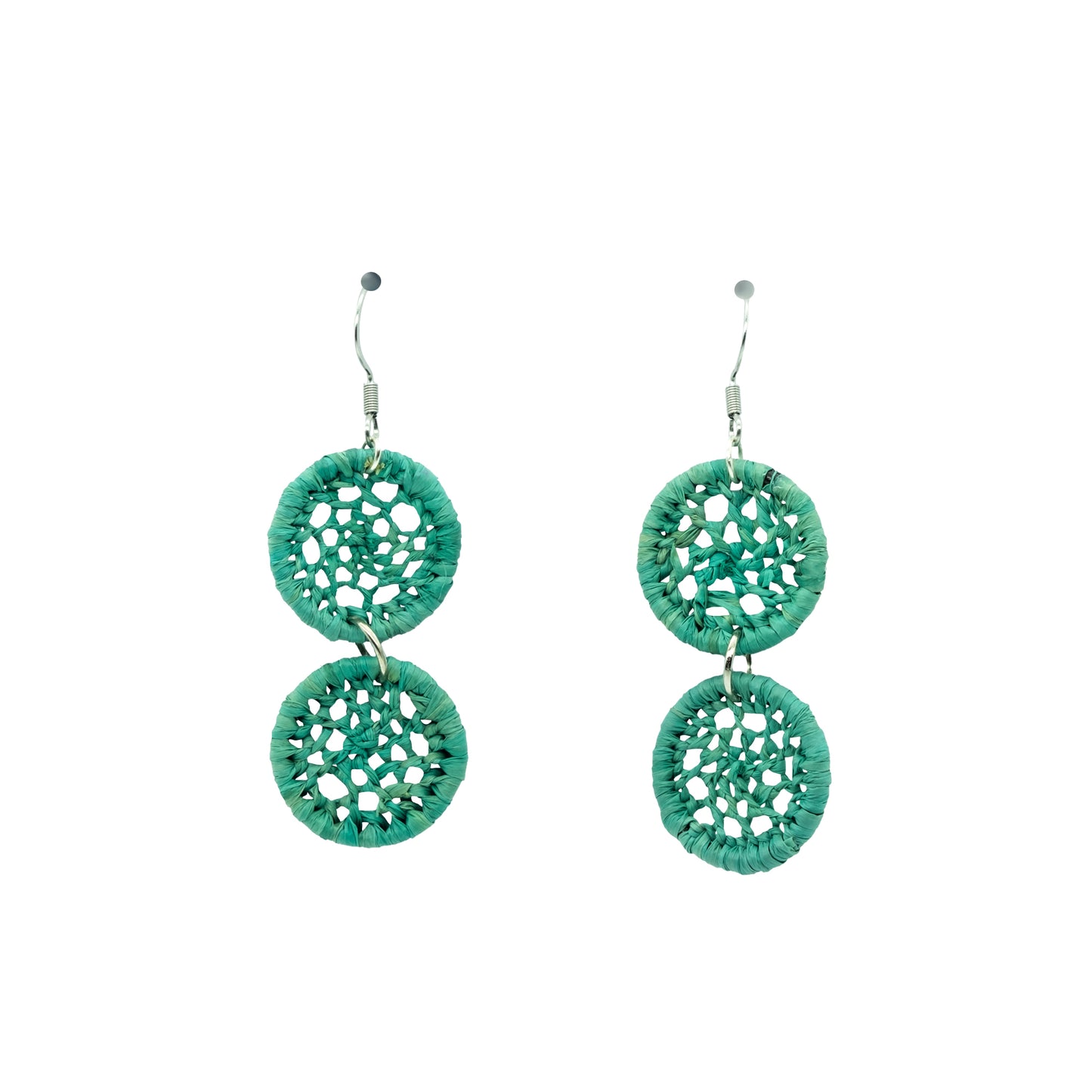 Boucles rafia dentelle petit rond double MASO