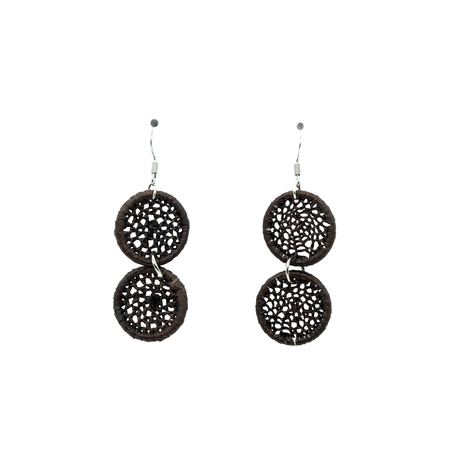 Boucles rafia dentelle petit rond double MASO