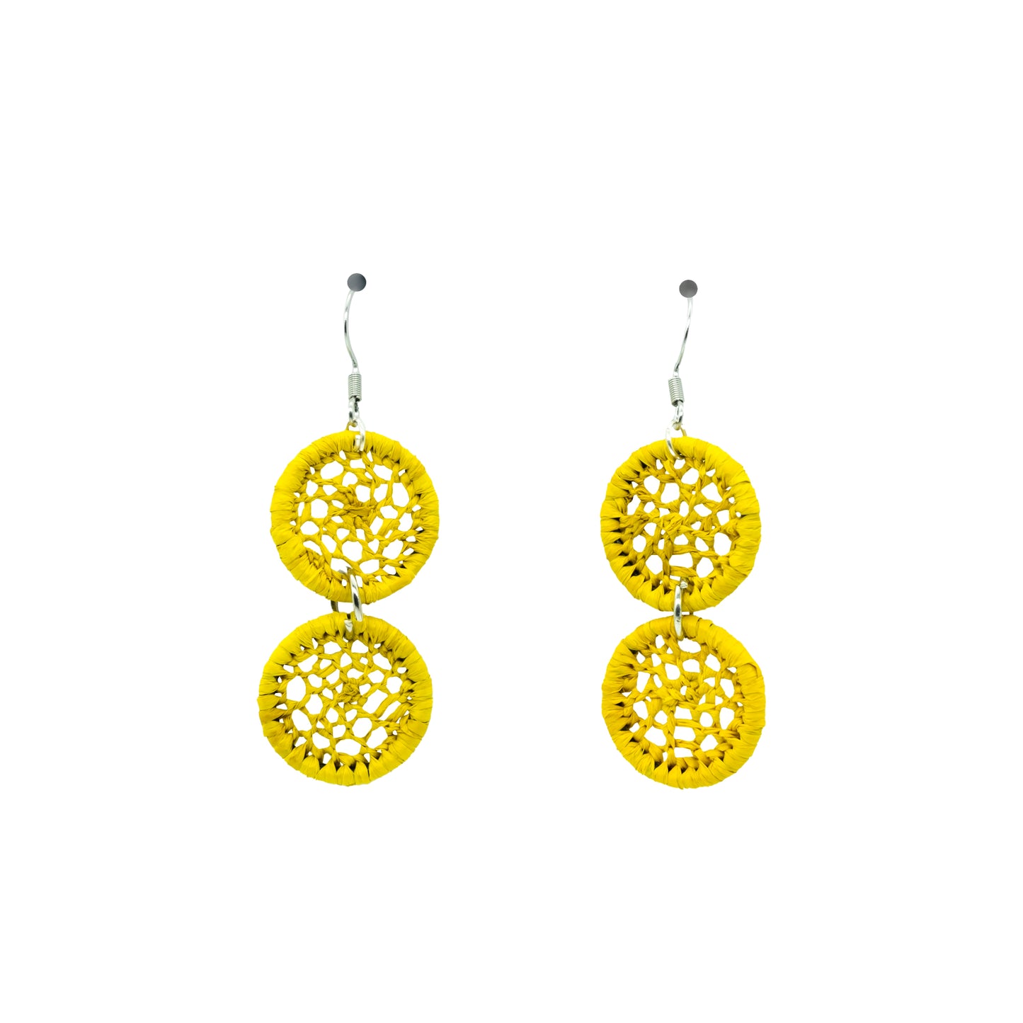 Boucles rafia dentelle petit rond double MASO