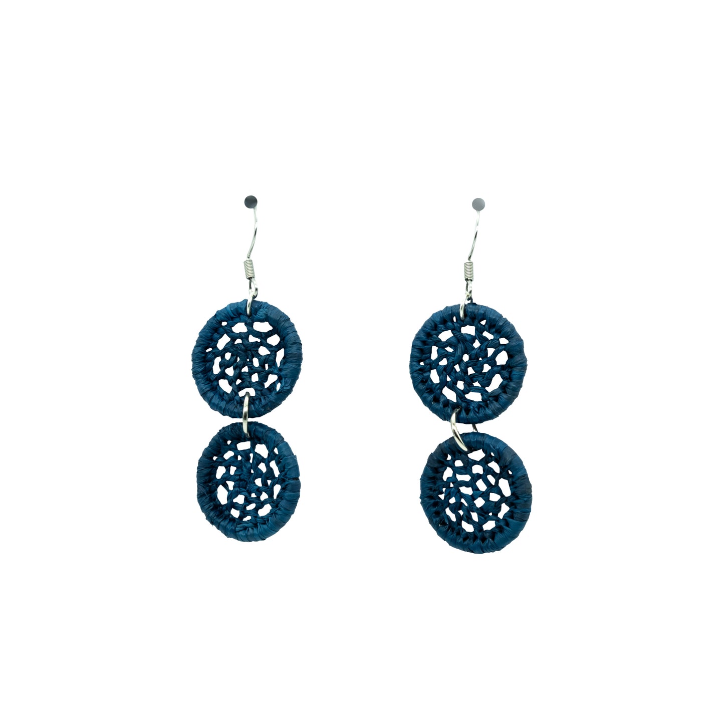 Boucles rafia dentelle petit rond double MASO