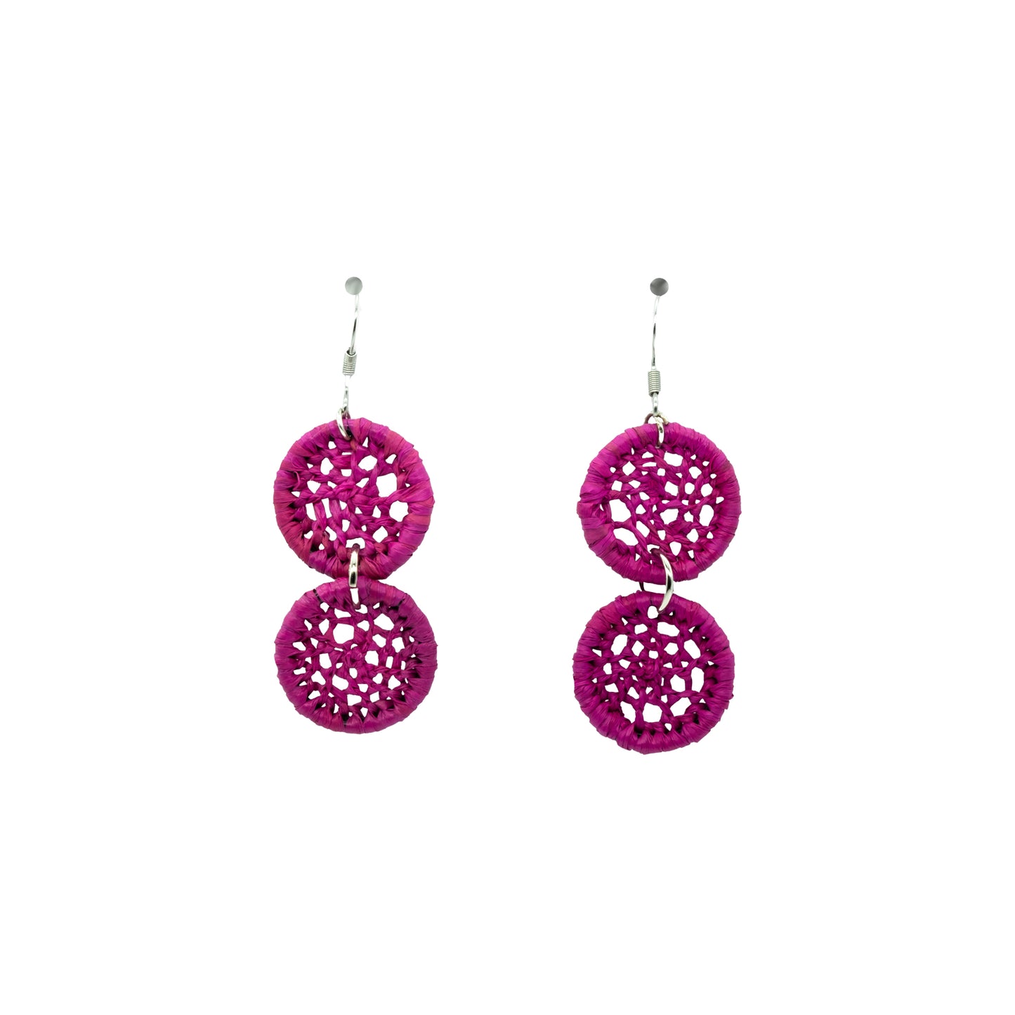 Boucles rafia dentelle petit rond double MASO