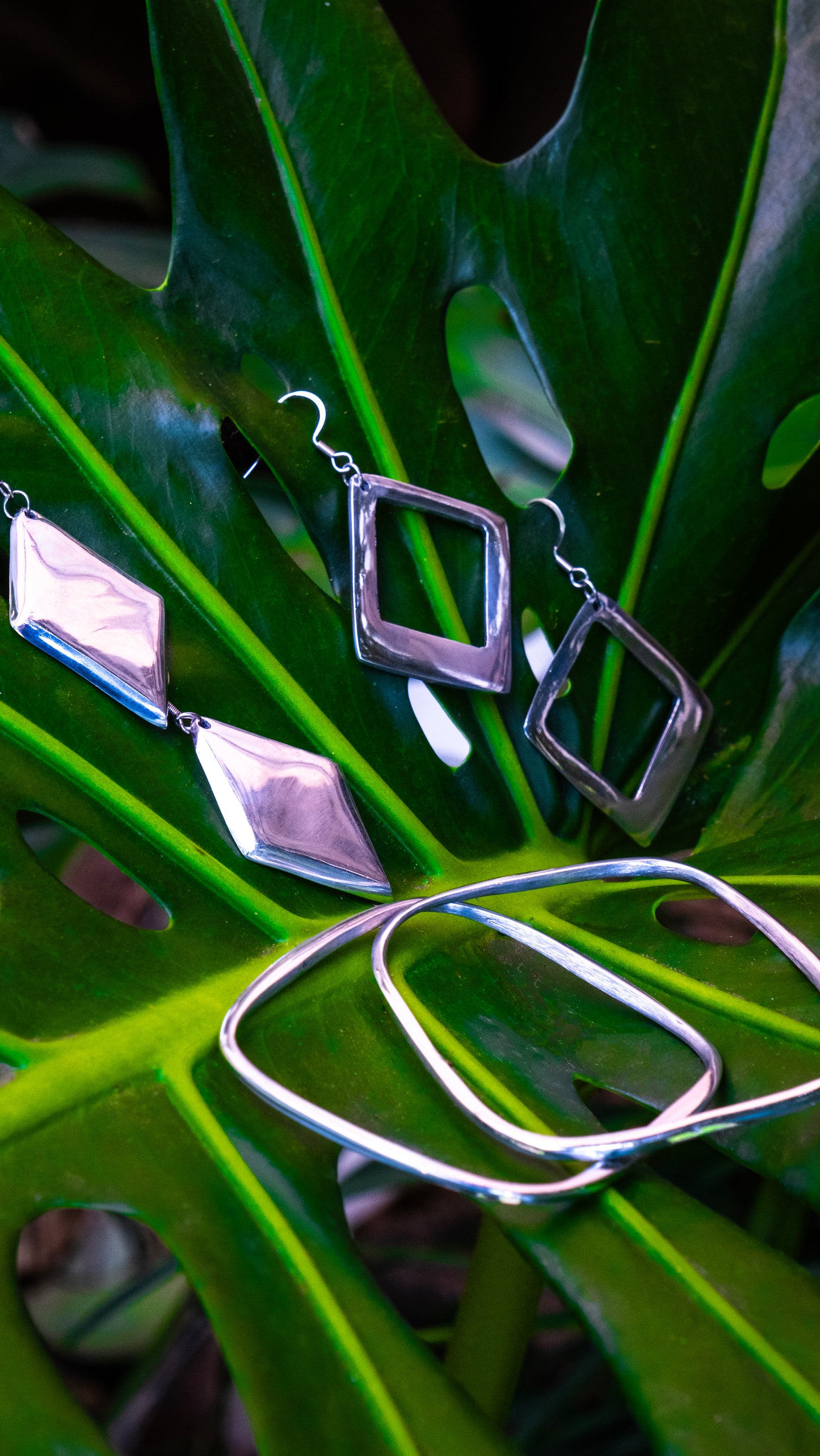 Boucles alu losange FRANTSA