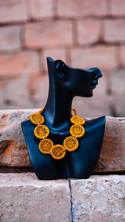 Collier ration rond dentelle ARIA