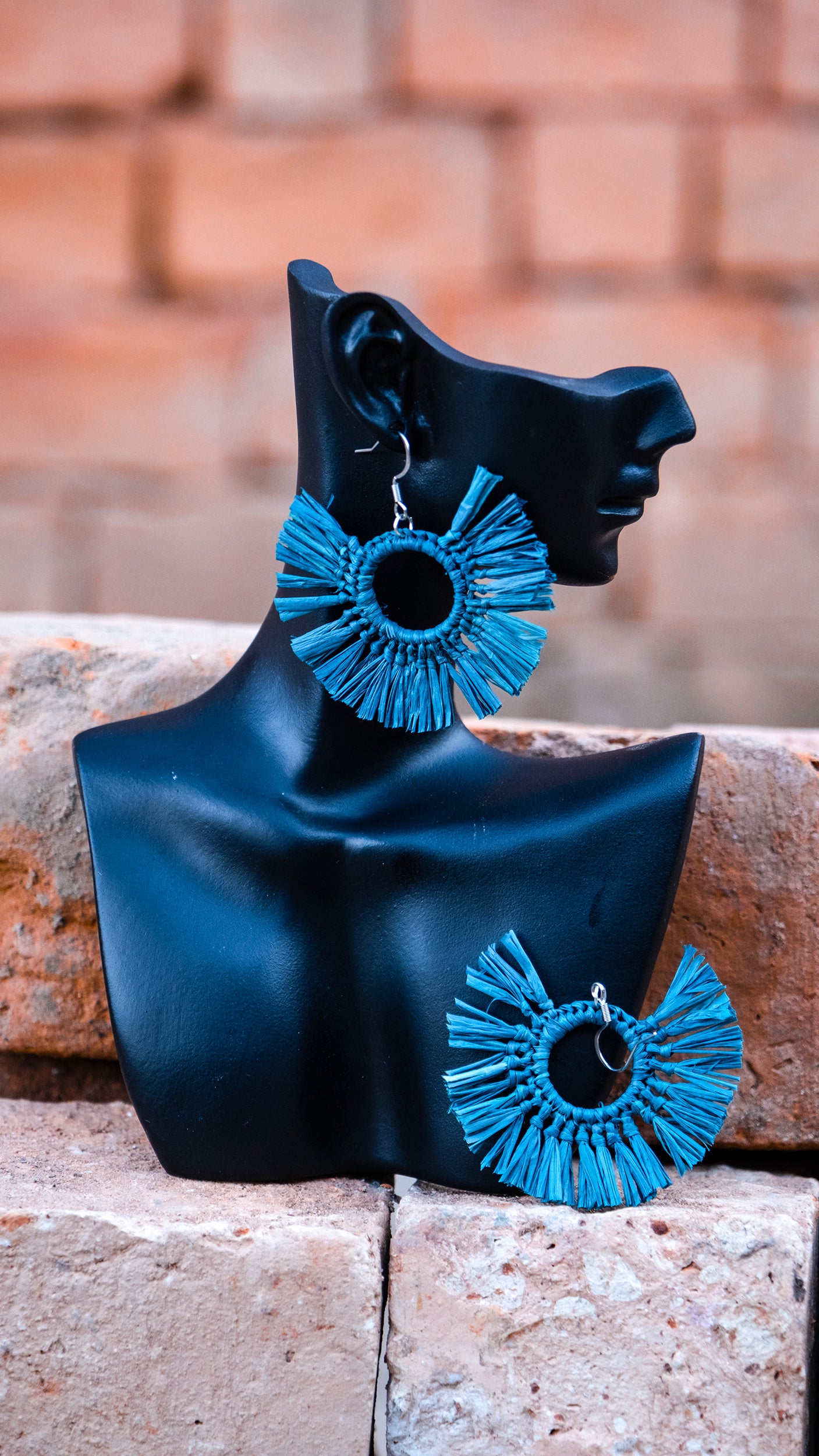 Boucles rafia froufrou MASOANDRO