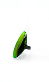 Bague corne griffe unie MELAKY