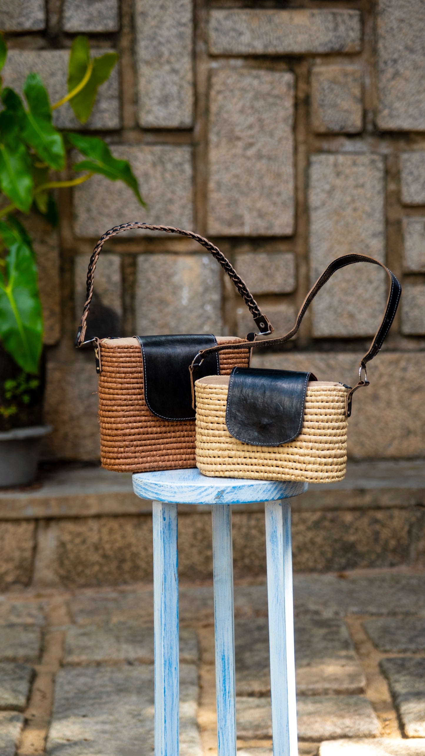 Sac épaule rabat cuir ANKA C