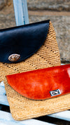 Pochette rabat cuir HITA