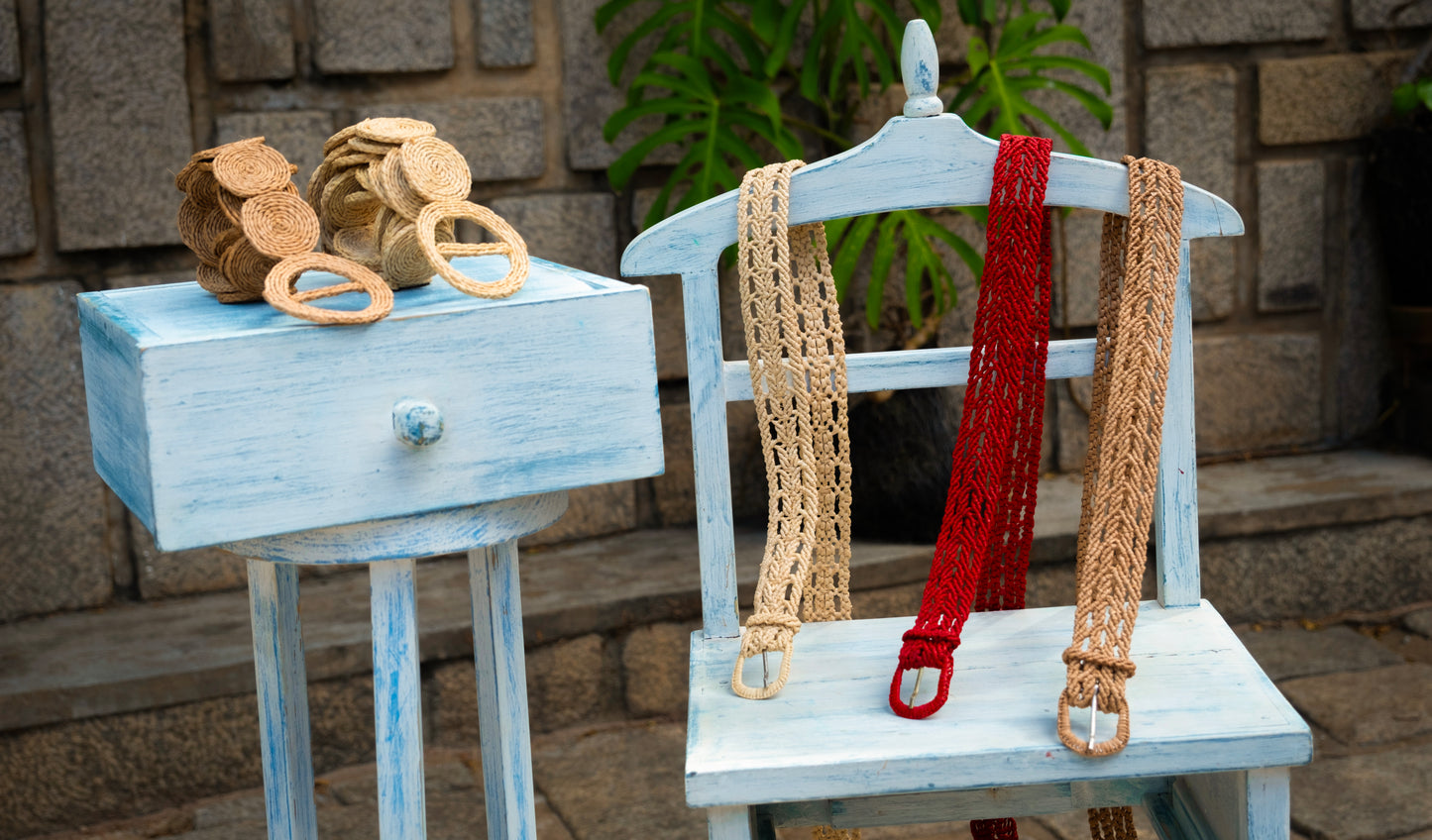 Ceinture tressée RANO