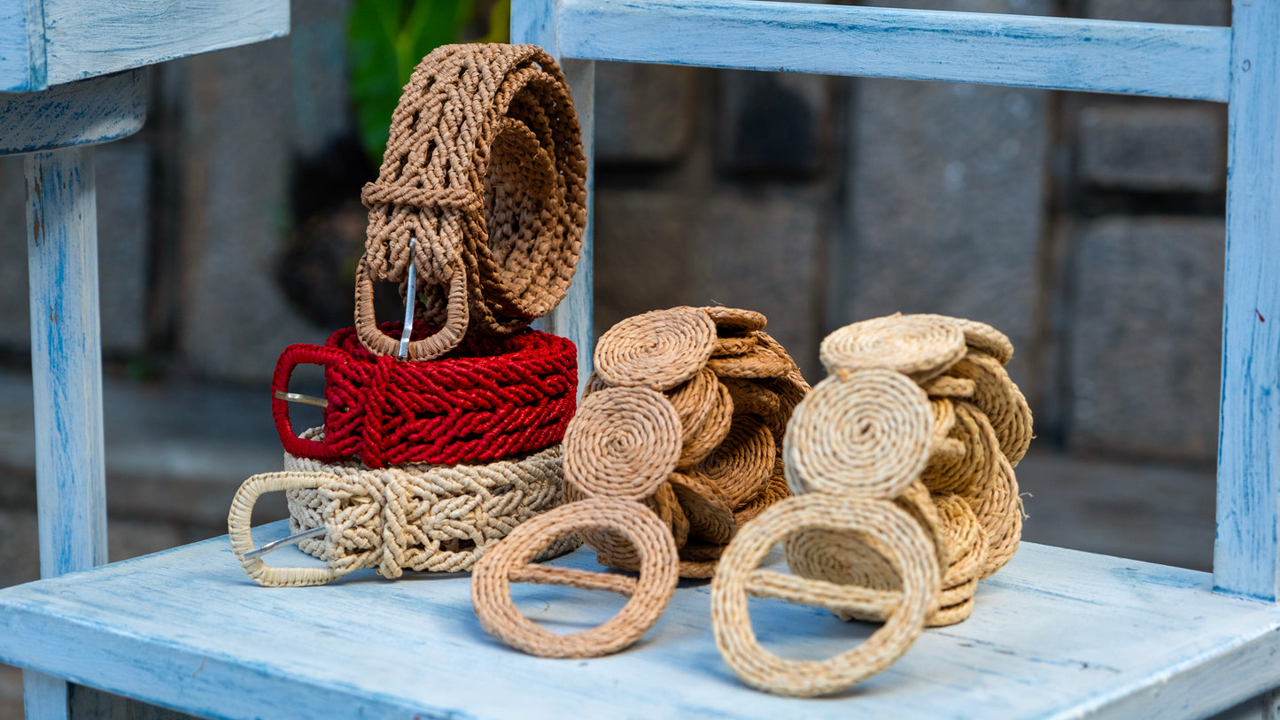 Ceinture tressée RANO