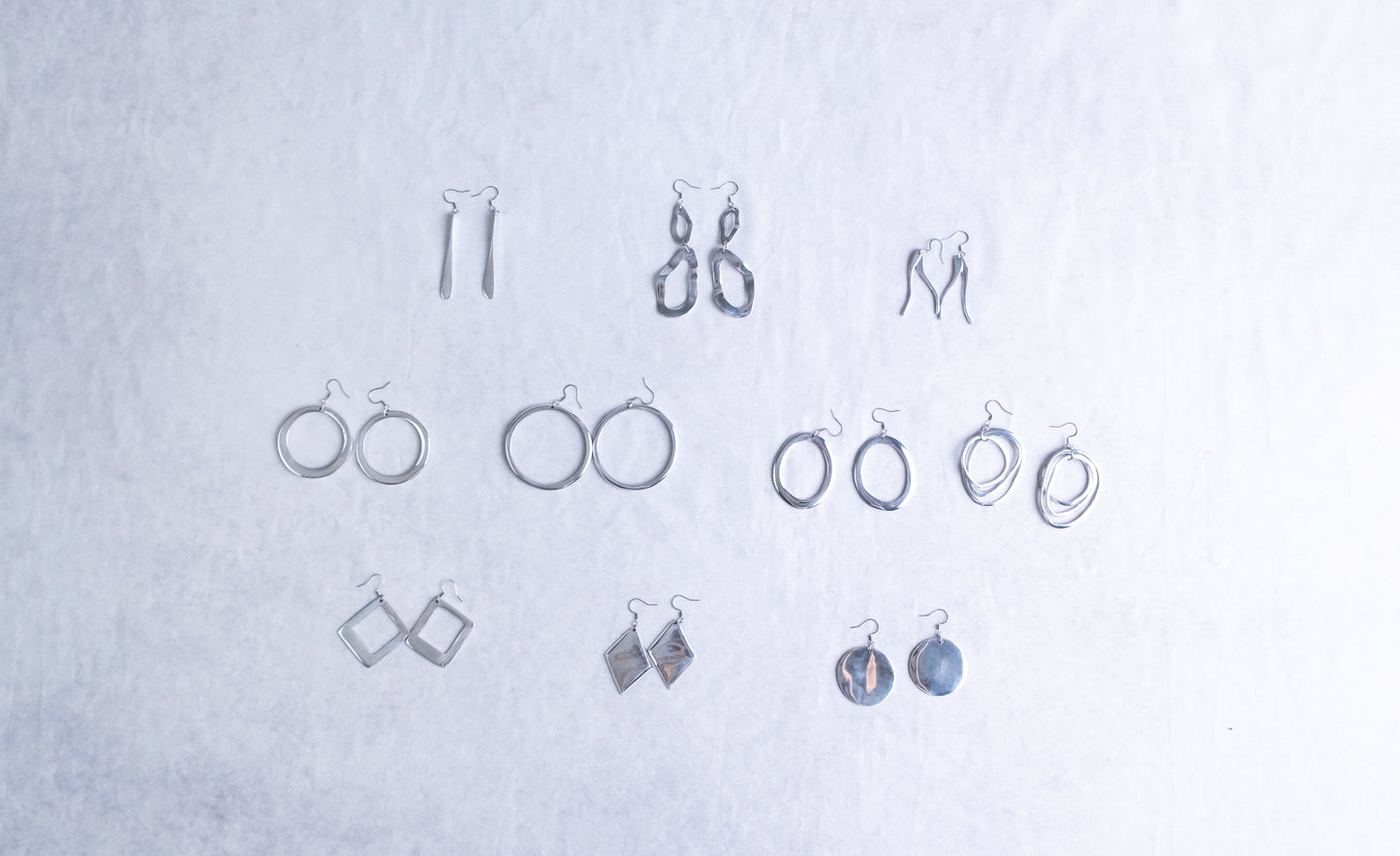 Boucles alu bâtons HELIX