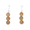 Boucles rafia dentelle petit rond triple TELO