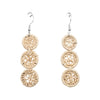 Boucles rafia dentelle petit rond triple TELO