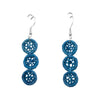 Boucles rafia dentelle petit rond triple TELO