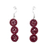 Boucles rafia dentelle petit rond triple TELO