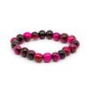Bracelet perles élastique ambrée SINA