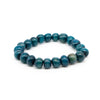 Bracelet perles élastique ambrée SINA