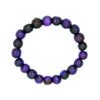 Bracelet perles élastique ambrée SINA
