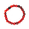 Bracelet perles élastique ambrée SINA